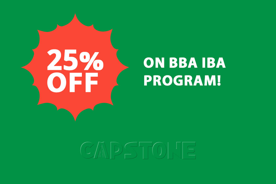 25% Off on BBA IBA Program !
