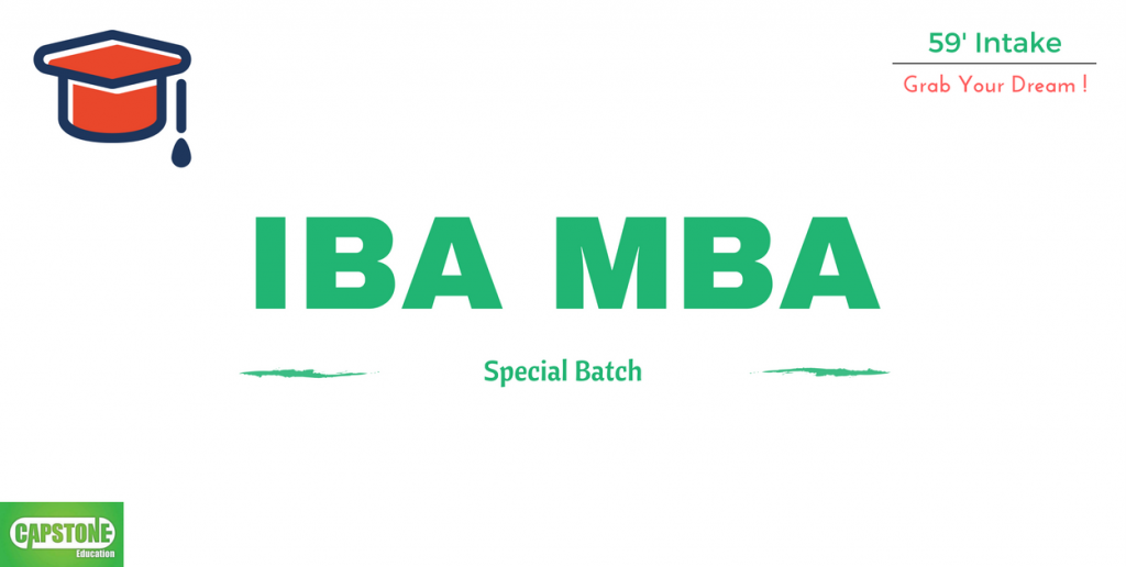 IBA MBA ডিসেম্বর ইনটেকের জন্য ভর্তি চলছে