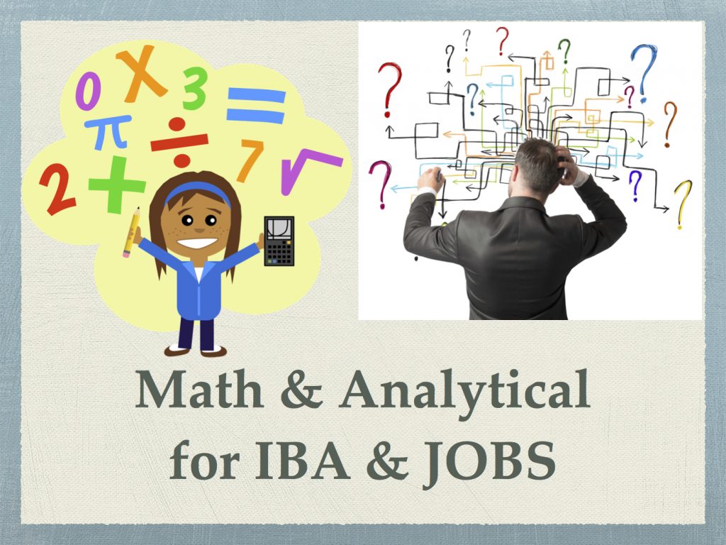 IBA ও JOB-এর ম্যাথ ও এনালাইটিক্যাল সেকশন যেখান থেকে পড়তে হবে